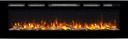 Programmable Recessed Electric Fireplace 68” | Remote, 3 Flame Modes, Timer