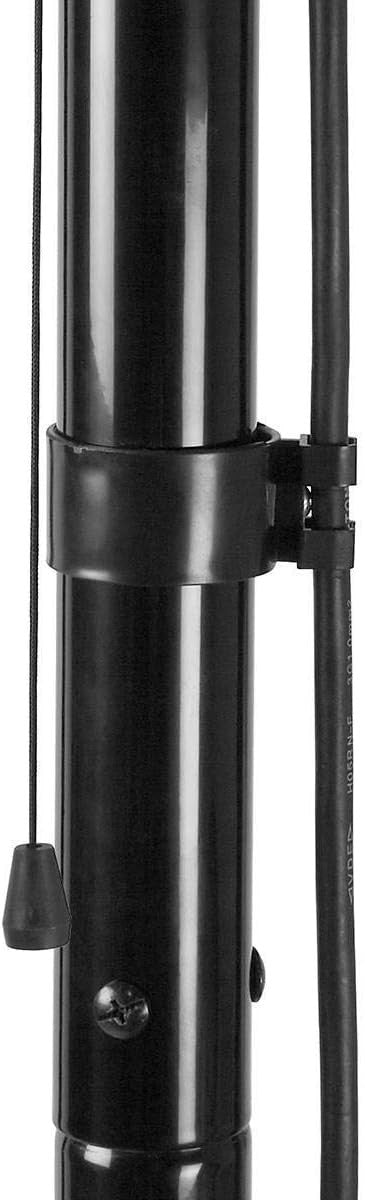 Outdoor Electric Patio Heater 1500W Tower Radiant Heat Safe Tip-Over Protection