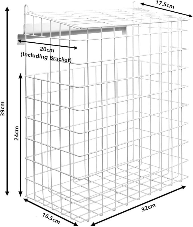 Indoor Letterbox Cage Mail Catcher | No Screws | Pet-Proof Secure Post Holder