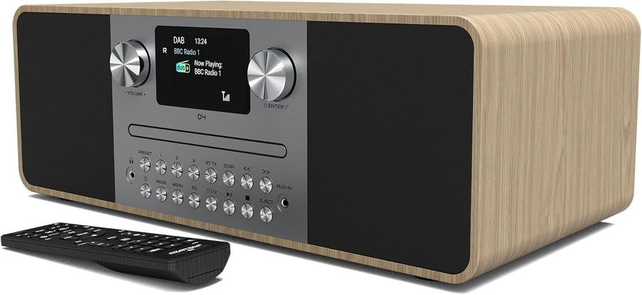 DAB/DAB+ FM Digital Radio with CD Player, Bluetooth & 60W Stereo