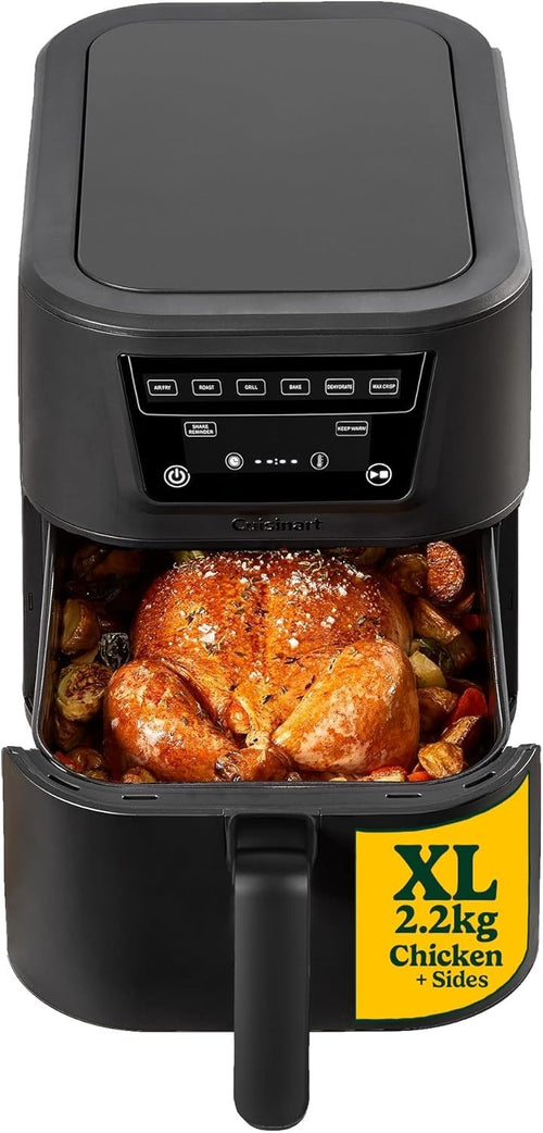 XL 7.6L Air Fryer PFAS Free 7 Functions Digital Touch Slim Dishwasher Safe