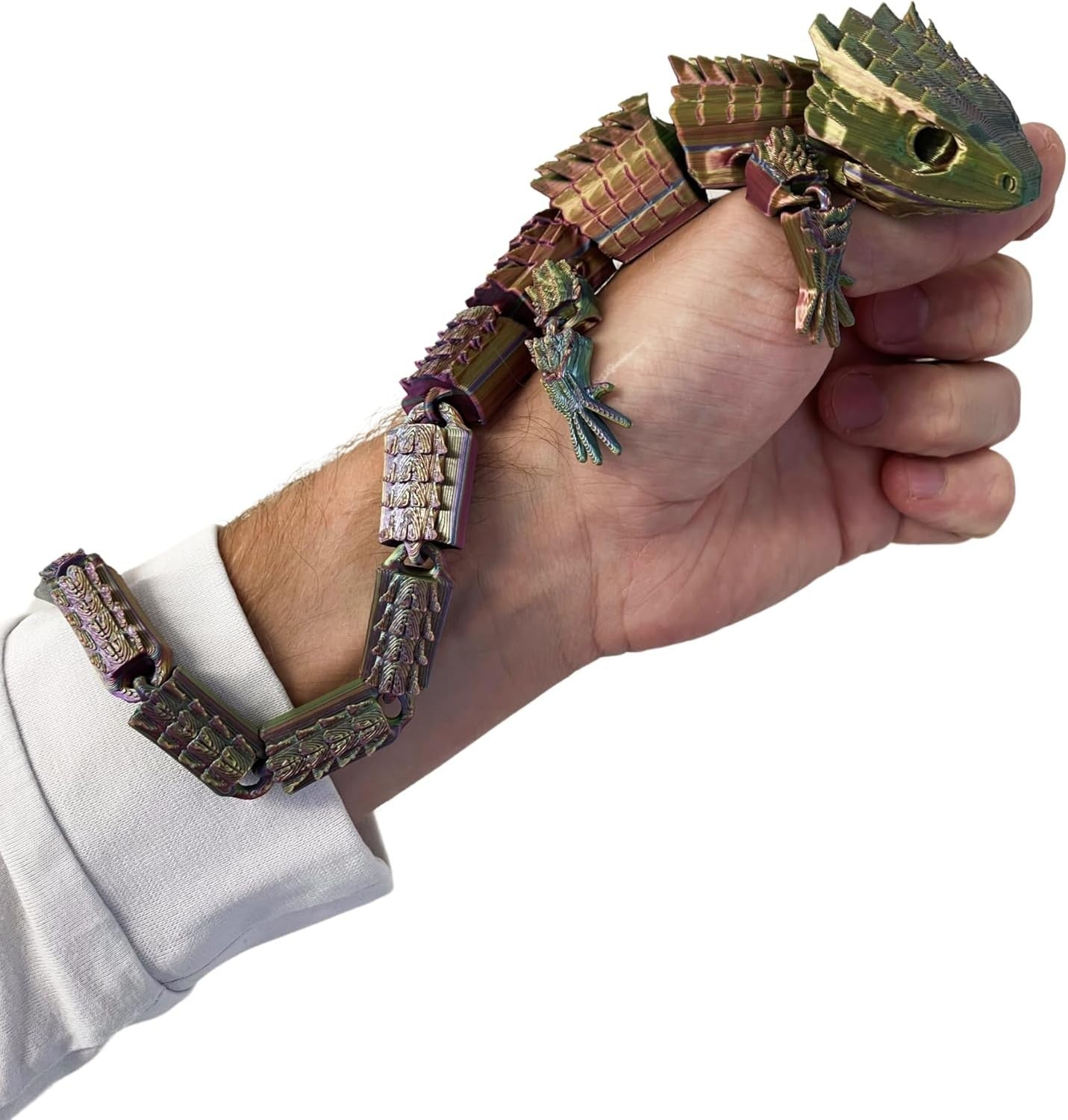 Large Articulated Lizard Fidget Sensory Stress Relief Desk Toy