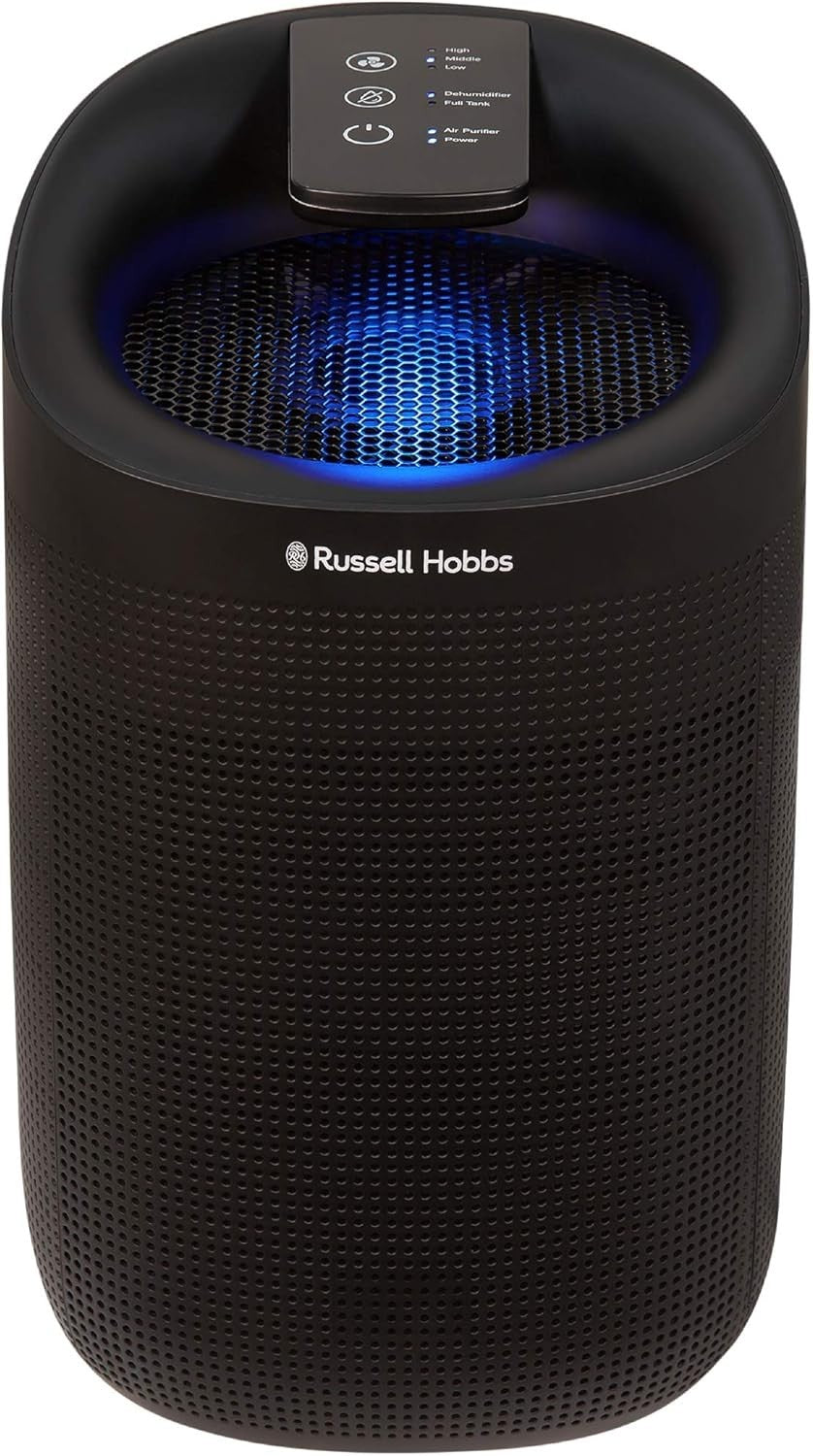 2-in-1 Dehumidifier Air Purifier 750ml Day Ozone Free 20m²