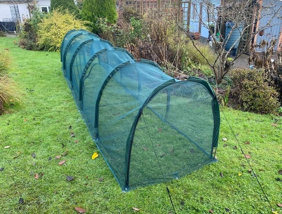 Giant Chicken Run Tunnel 5x1.5x1.5m Bird Flu Secure Pet Cage