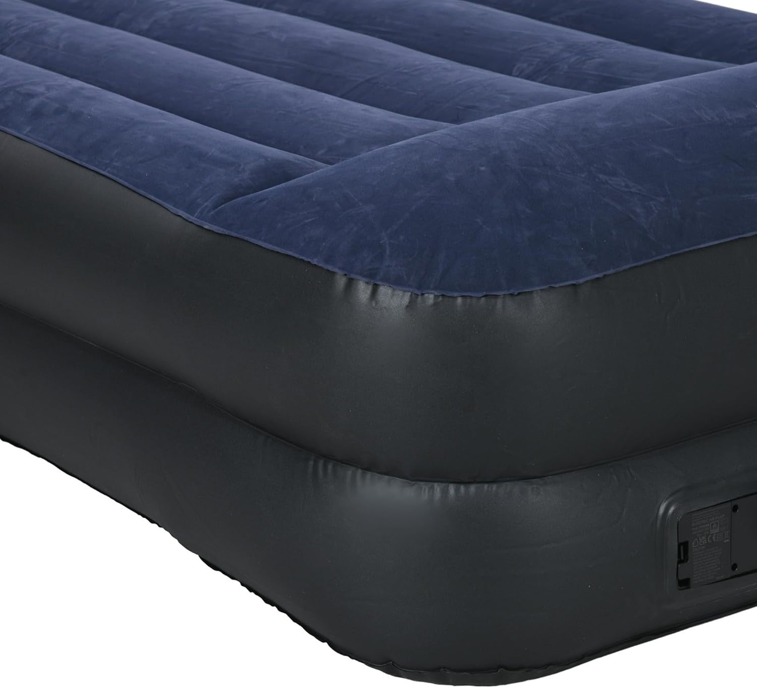 King Inflatable Air Mattress with Electric Pump & Built-in Pillow
