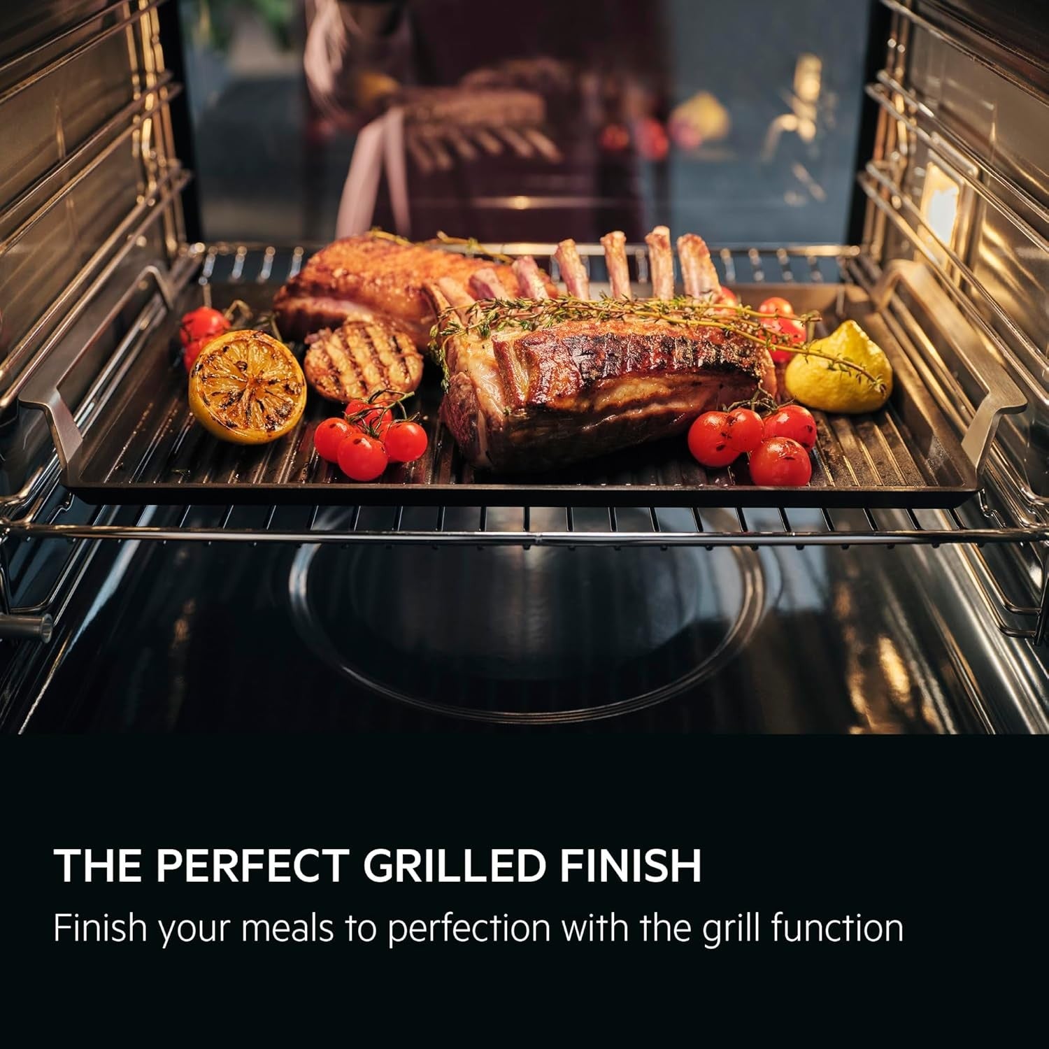 Built-In Microwave & Grill 42L Stainless Steel Digital Display