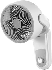 Wall Mounted Fan 220V 3-Speed 40W Quiet Cooling Oscillating for Bedroom Bathroom