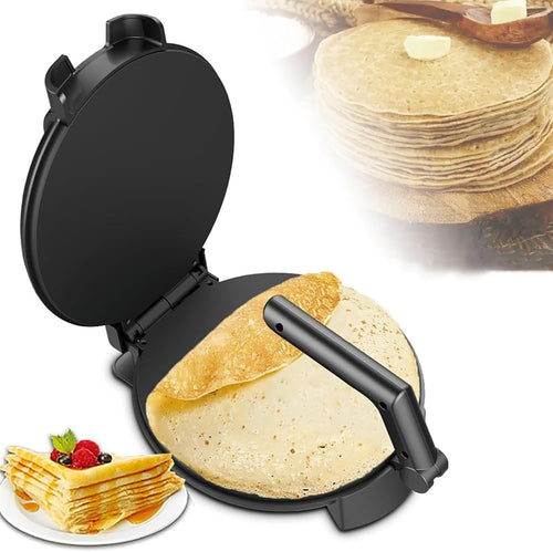 Electric Pancake & Crepe Maker 10" Non-Stick Fluffy Tortilla Machine