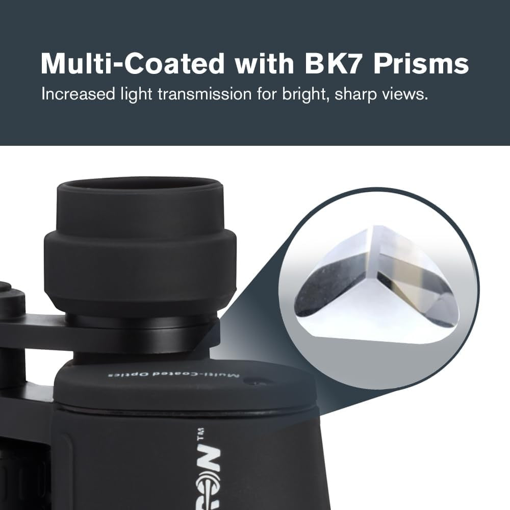 7x50 Astronomy Binoculars Wide-View HD Optics for Stargazing & Outdoors