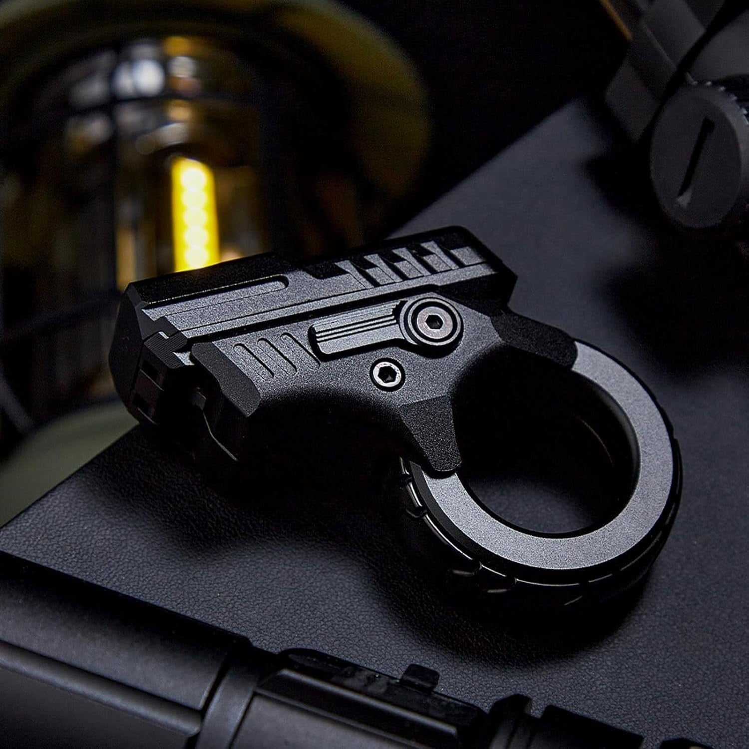 Metal Fidget Slider Stress Relief EDC Pocket Clicker Toy