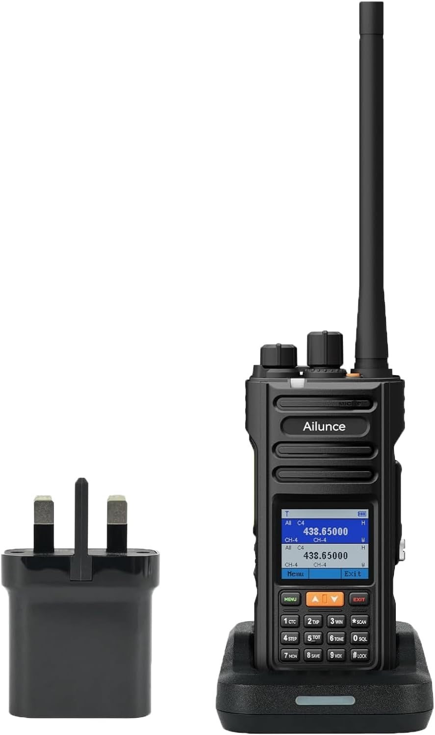 Dual Band Ham Radio Walkie Talkie APRS/GPS Bluetooth Waterproof
