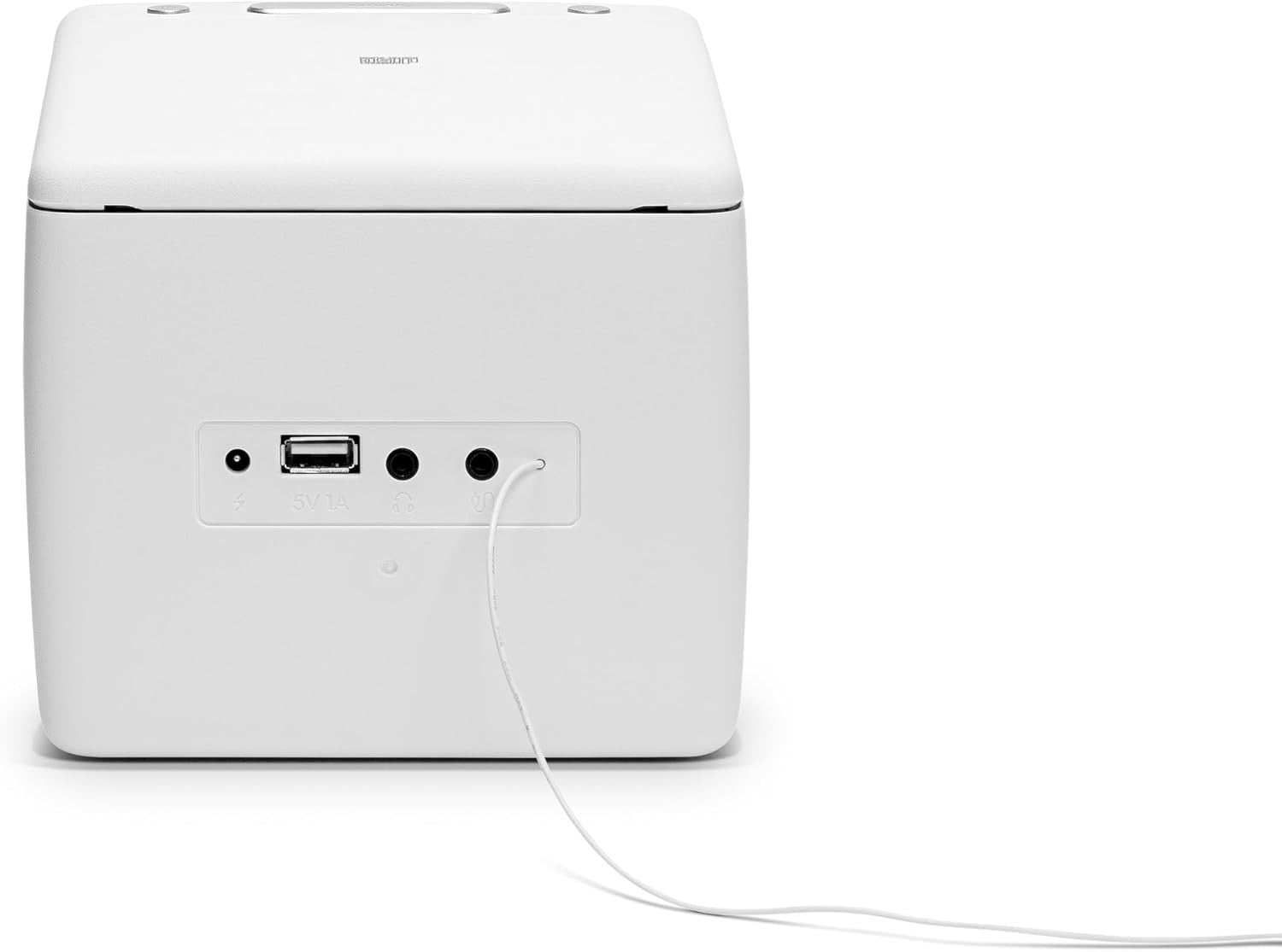 FM/DAB/DAB+ Digital Radio with Bluetooth, CD Player & Alarms – White
