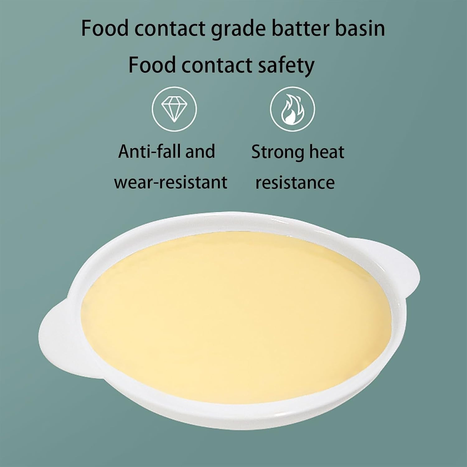 900W Electric Crepe Maker 20.5cm Nonstick Handheld Pancake Machine with Bowl
