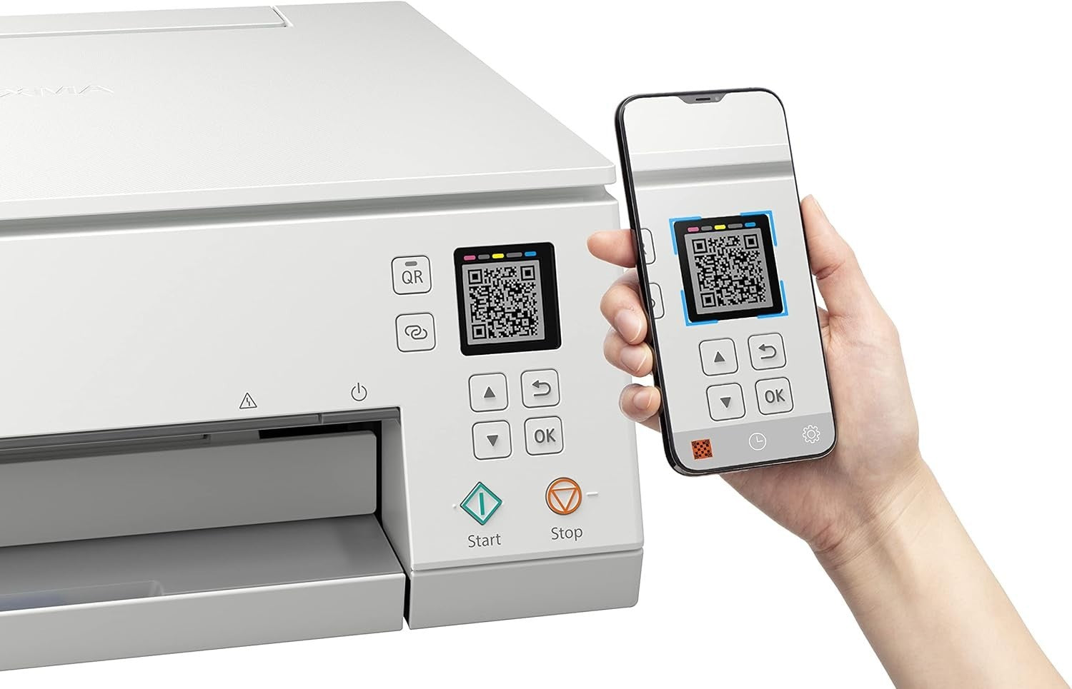 "A4 Wireless Printer | Fast Mono/Colour, Duplex, 4800dpi, White | TS6351a |