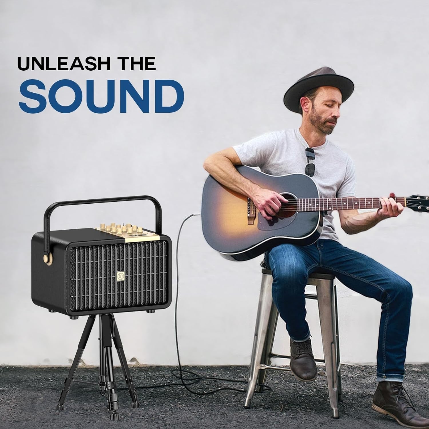 320W Peak Karaoke Machine 2 Wireless Mics Bluetooth PA Speaker