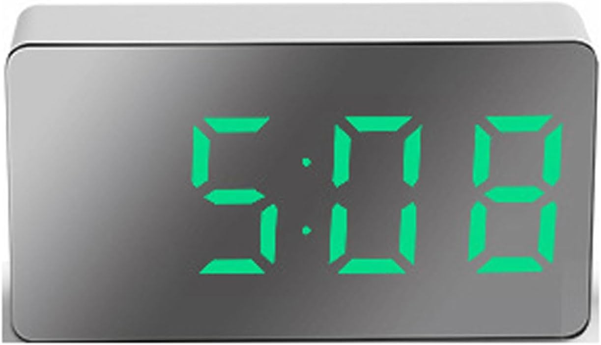 Large LED Alarm Clock Big Digits Battery Powered for Heavy Sleepers Bedroom