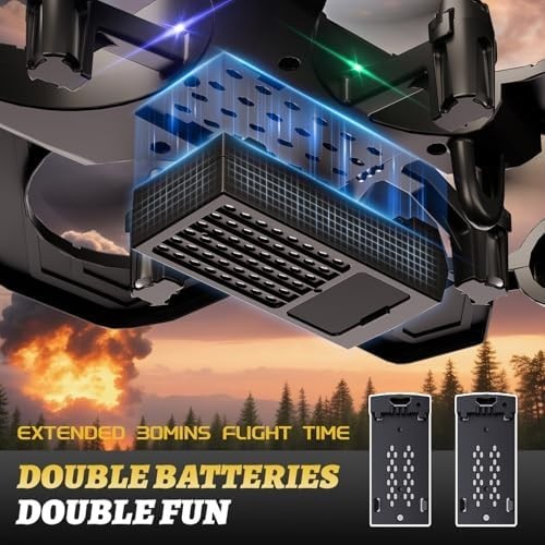 Remote Control Airplane for Kids Adults, Easy Fly RC Plane Jet with LED Lights