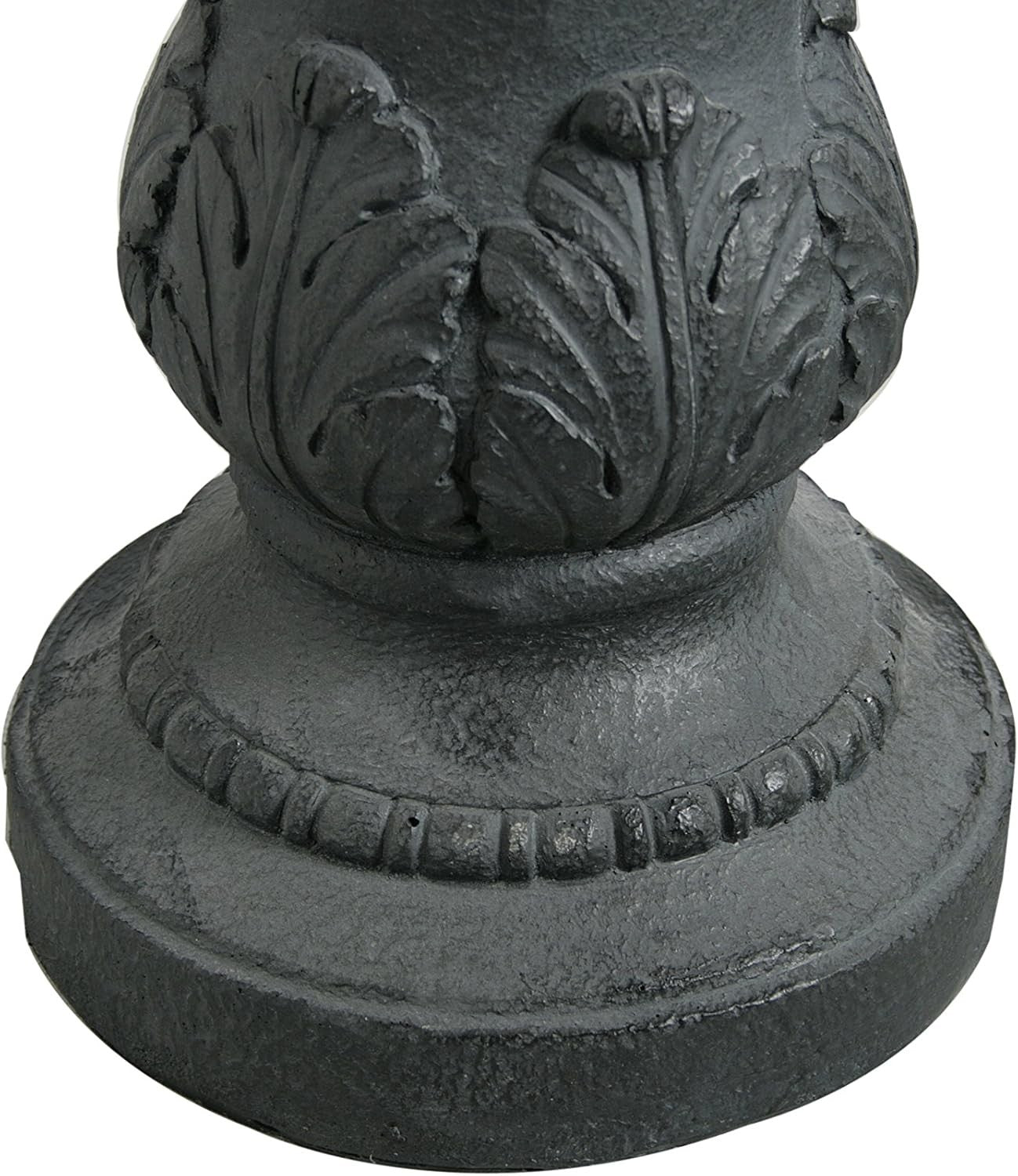 84cm Solar Bird Bath Fountain | Double Tier Water Feature with LED Lights