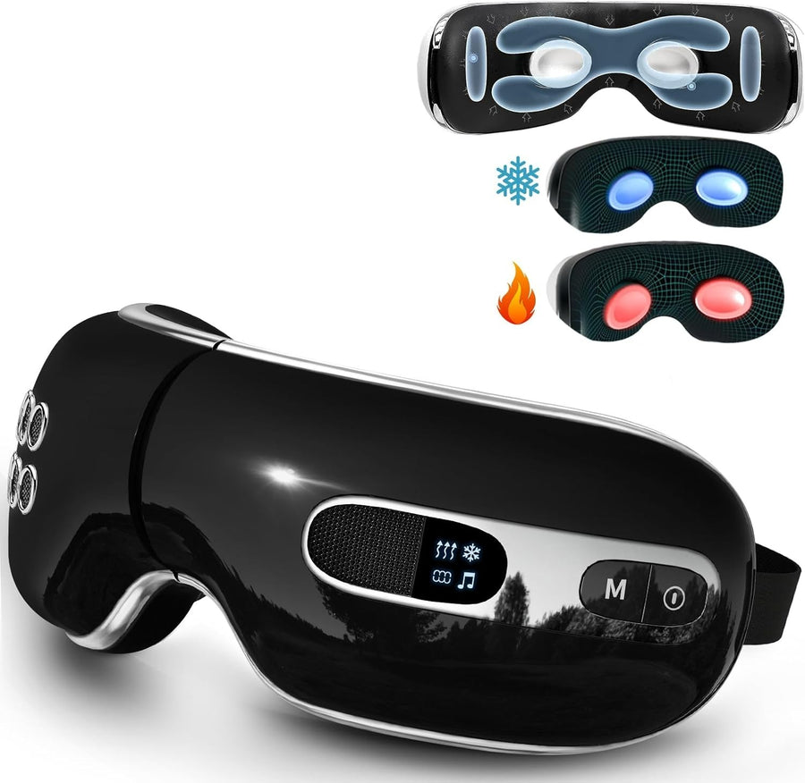 Heated & Cooling Eye Massager Air Compression Migraine