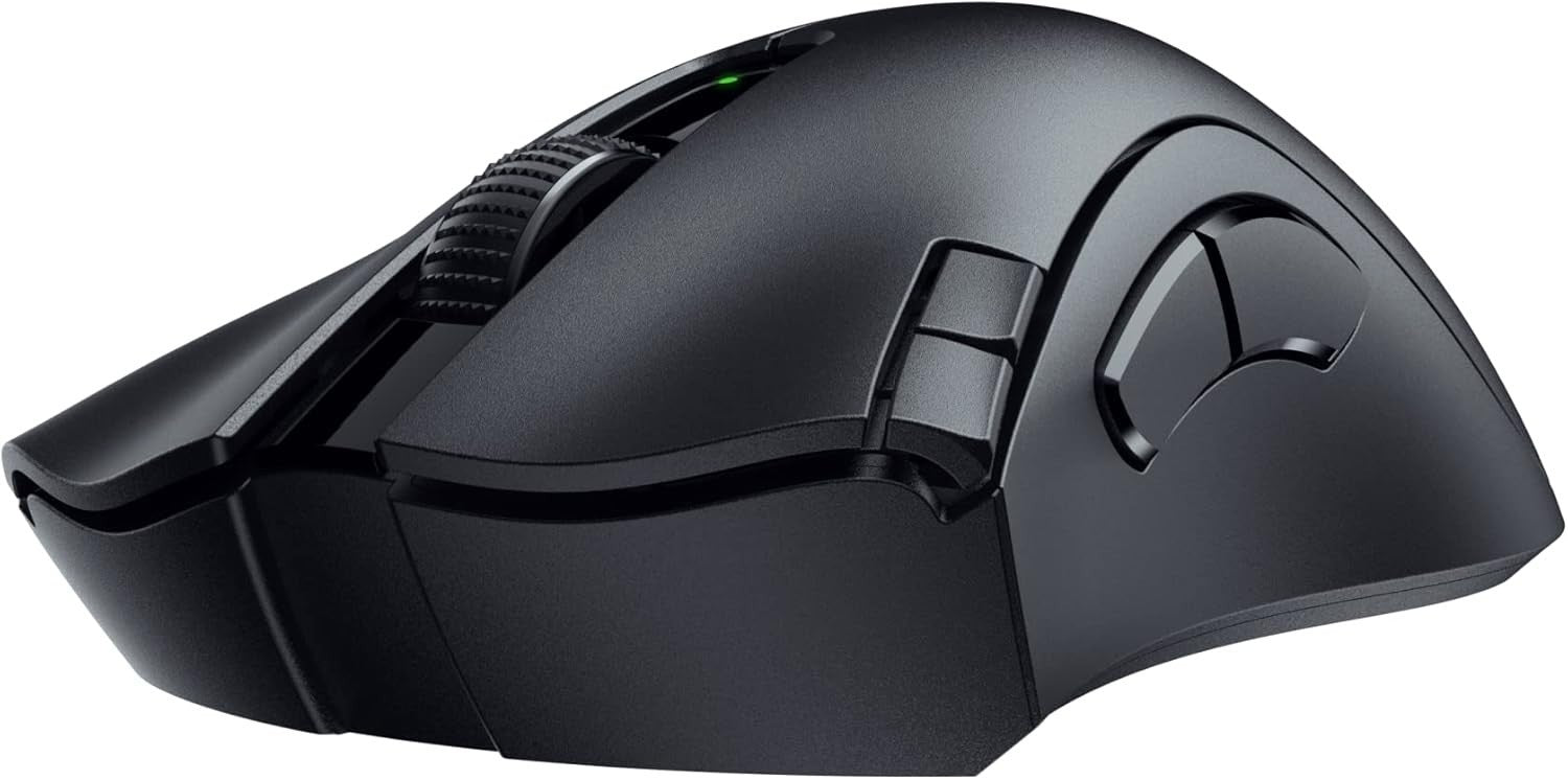 Wireless Gaming Mouse 14K DPI HyperSpeed Ergonomic 7 Button Long Battery