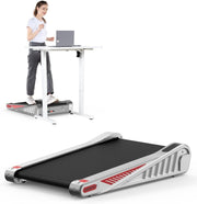 Under Desk Walking Treadmill 2.5HP Incline 1-6KM/H Compact Home Office