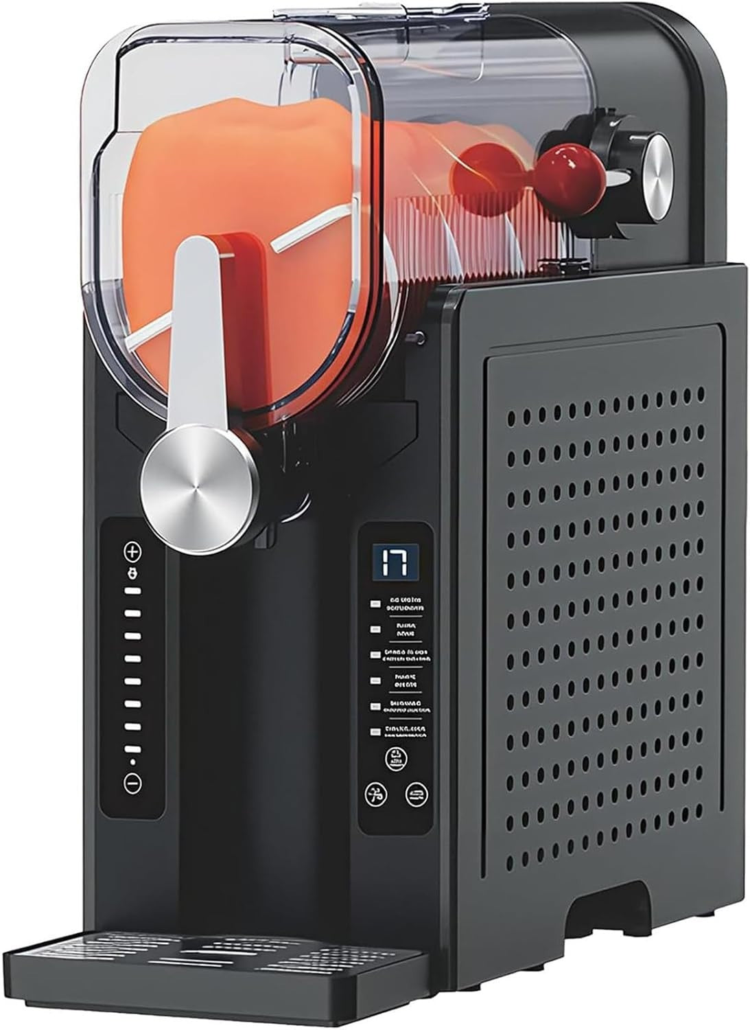 Professional Slushie Machine No Ice Needed Frozen Drink Maker 6 Presets 1.6L