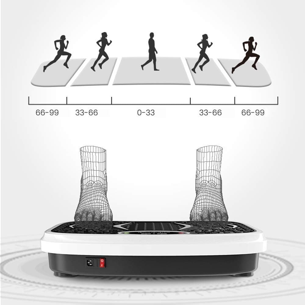 Power Vibration Plate Trainer 99 Speeds Magnetic Therapy 120kg