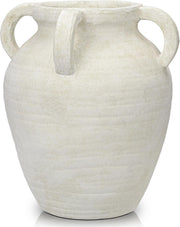 Large Terracotta Vase 30cm Rustic Handmade Ceramic Floor Table Decor