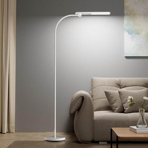 LED Floor Lamp Dimmable Gooseneck Reading Light Tall Standing Office Lamp