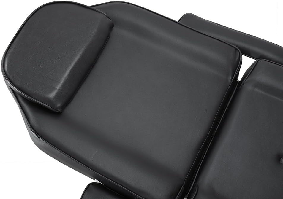 Reclining Massage Table Adjustable Beauty Salon Tattoo Therapy Bed w/ Headrest