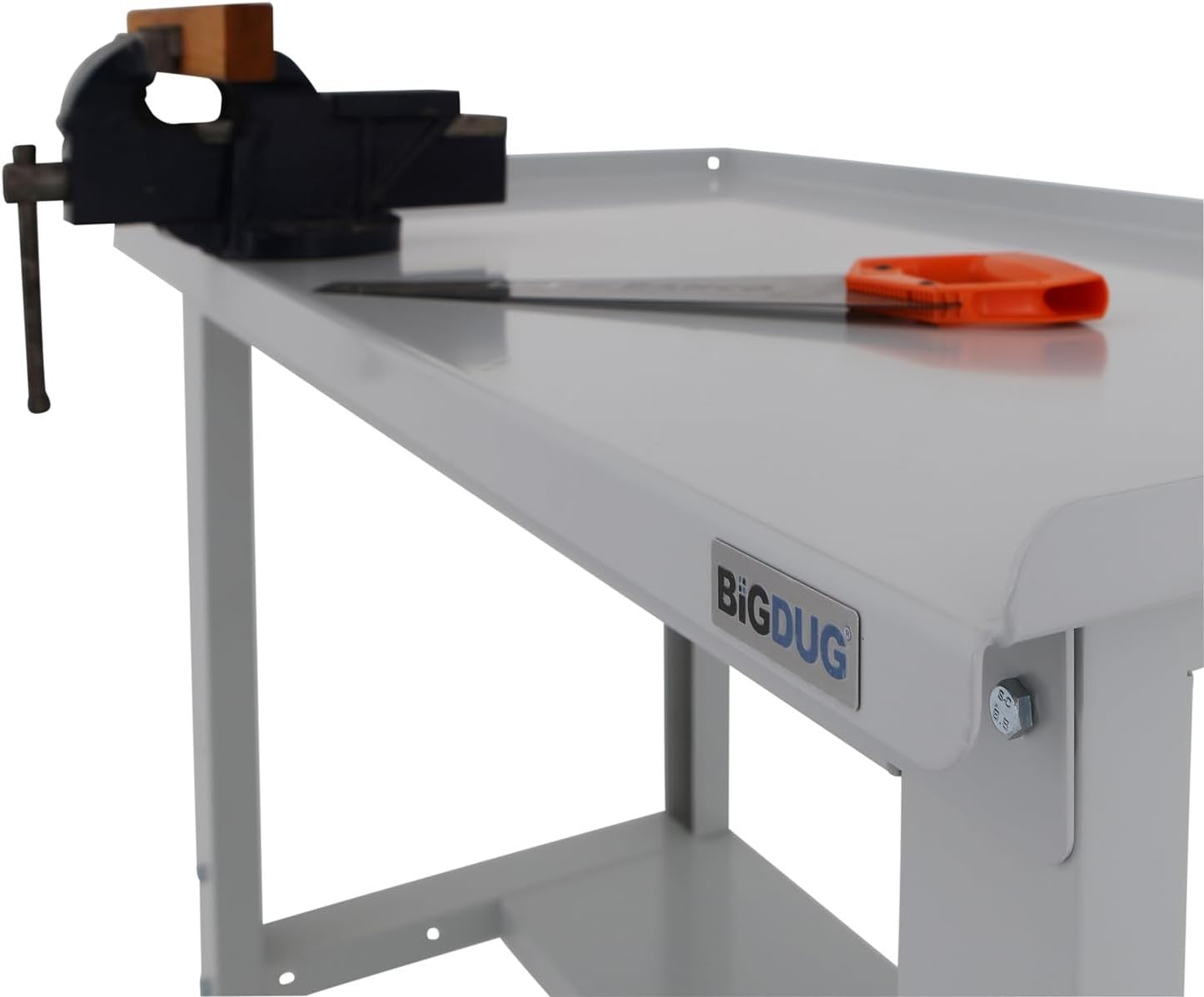 Height Adjustable Workbench Steel Table 600kg Load Garage Bench 1715x600