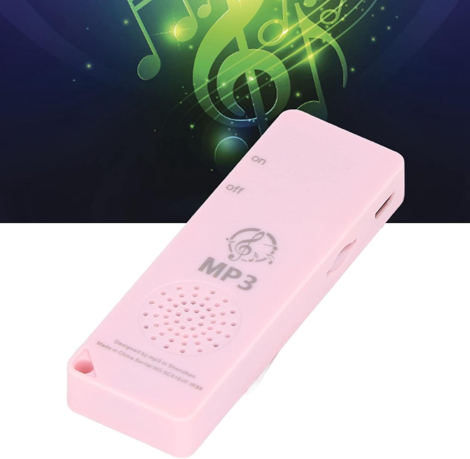 Mini MP3 Player Lossless Sound 64GB Support Portable Pink