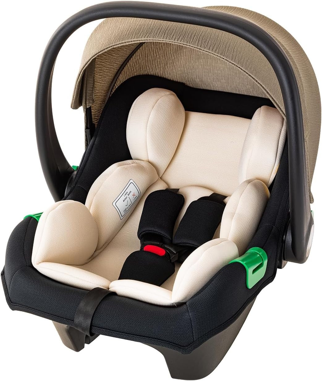 Luxury 3in1 Baby Pram Pushchair Travel System Adjustable Handle 0–4Y
