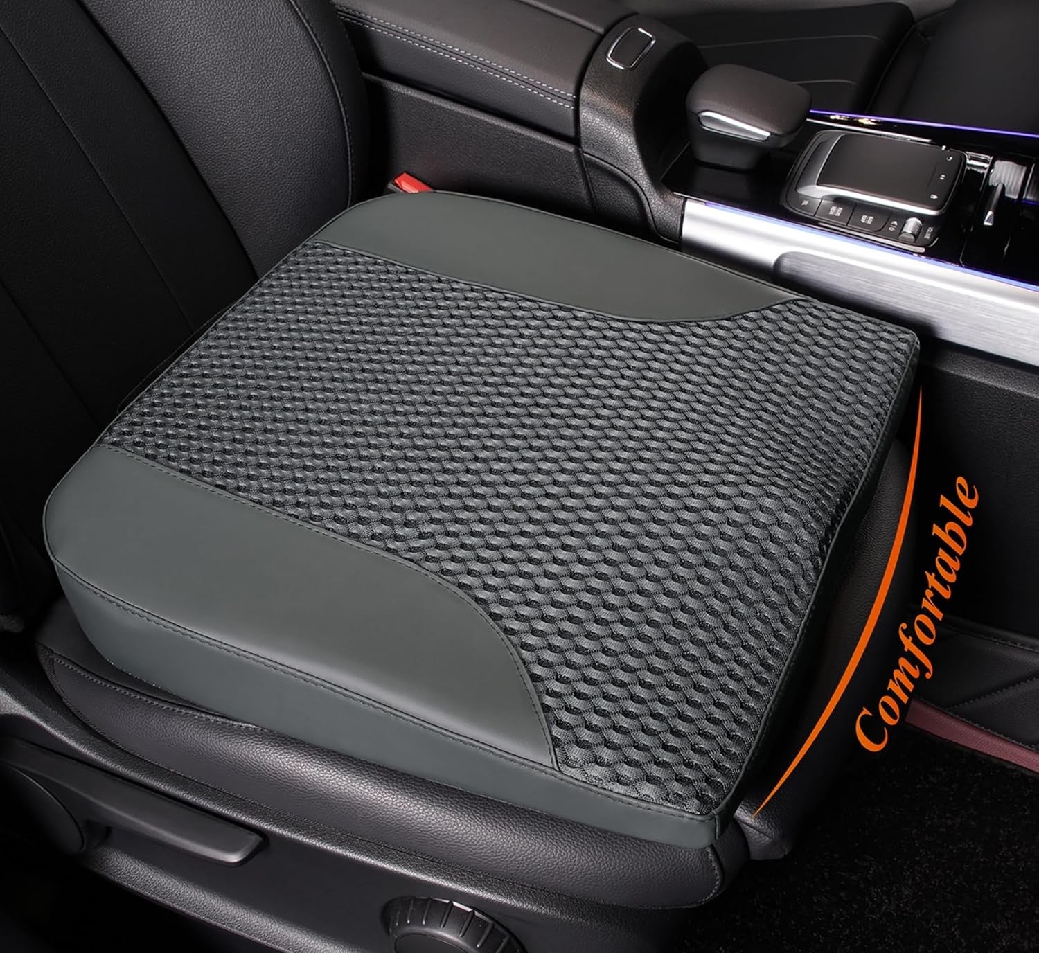 Memory Foam Seat Cushion Height Booster Back Pain Relief Office Driving