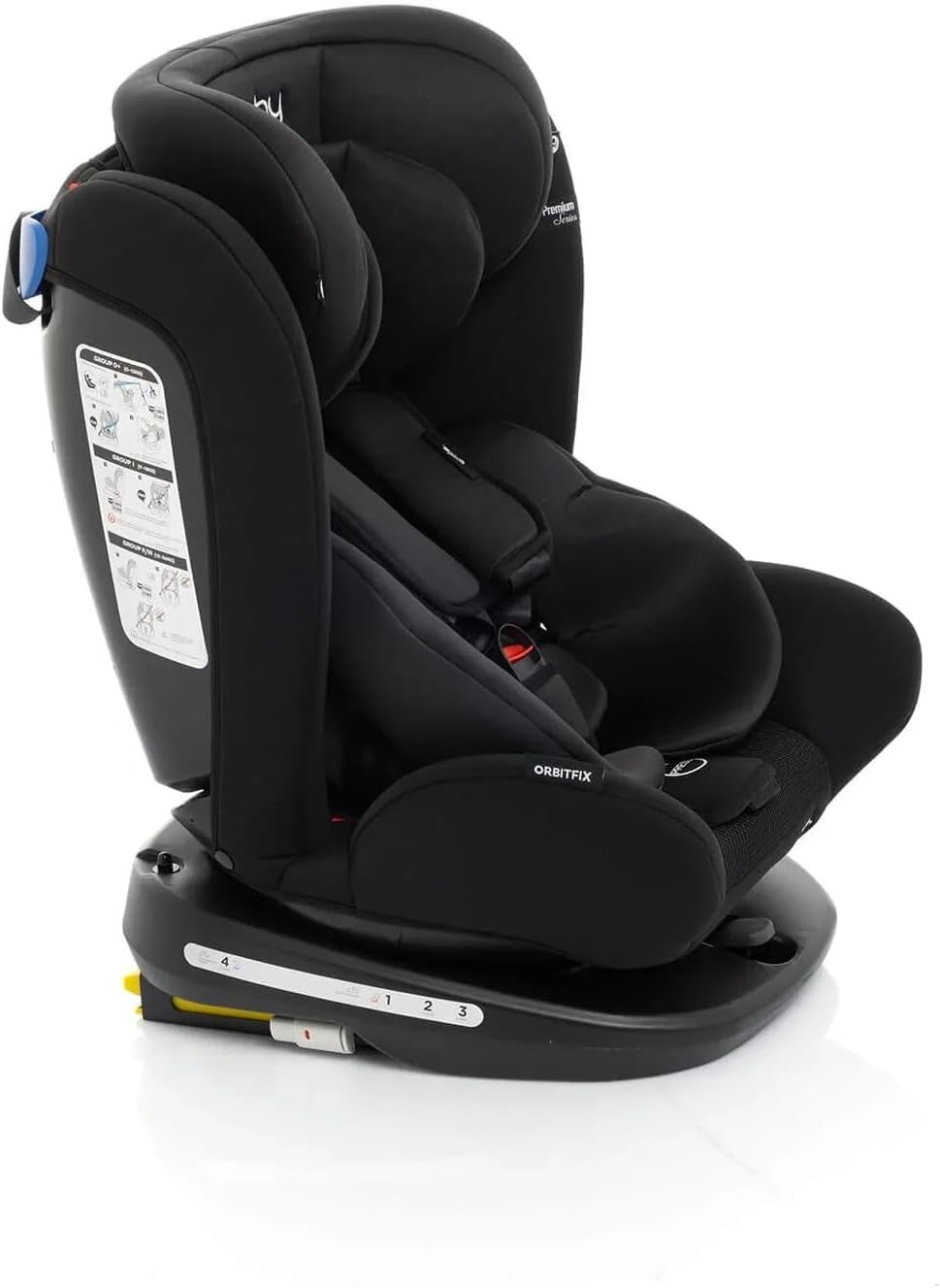 360° Rotating i-Size Car Seat ISOFIX 0–36kg Birth to 12 Years R129
