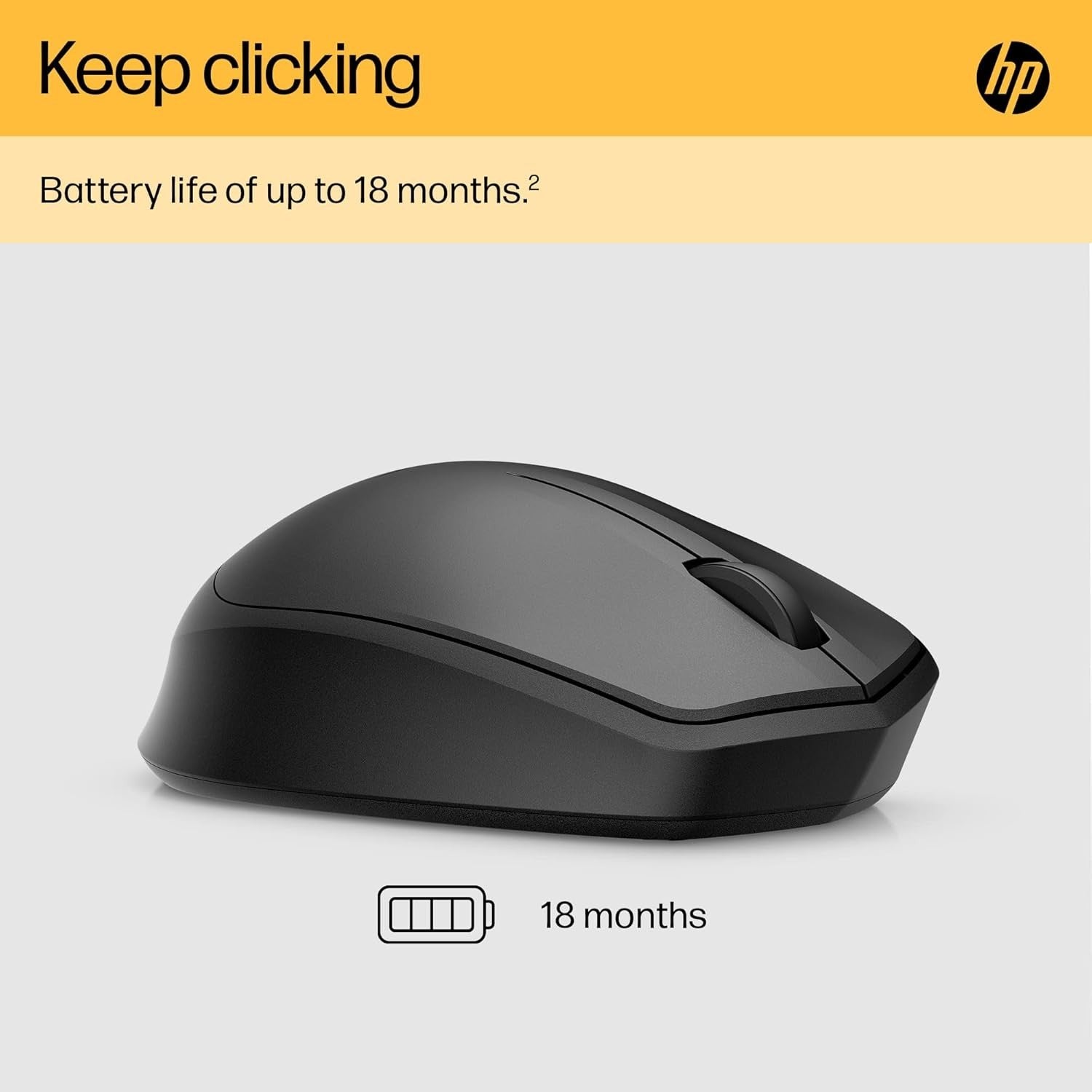 Silent Wireless Mouse 1600 DPI Ergonomic USB Nano Receiver PC Laptop