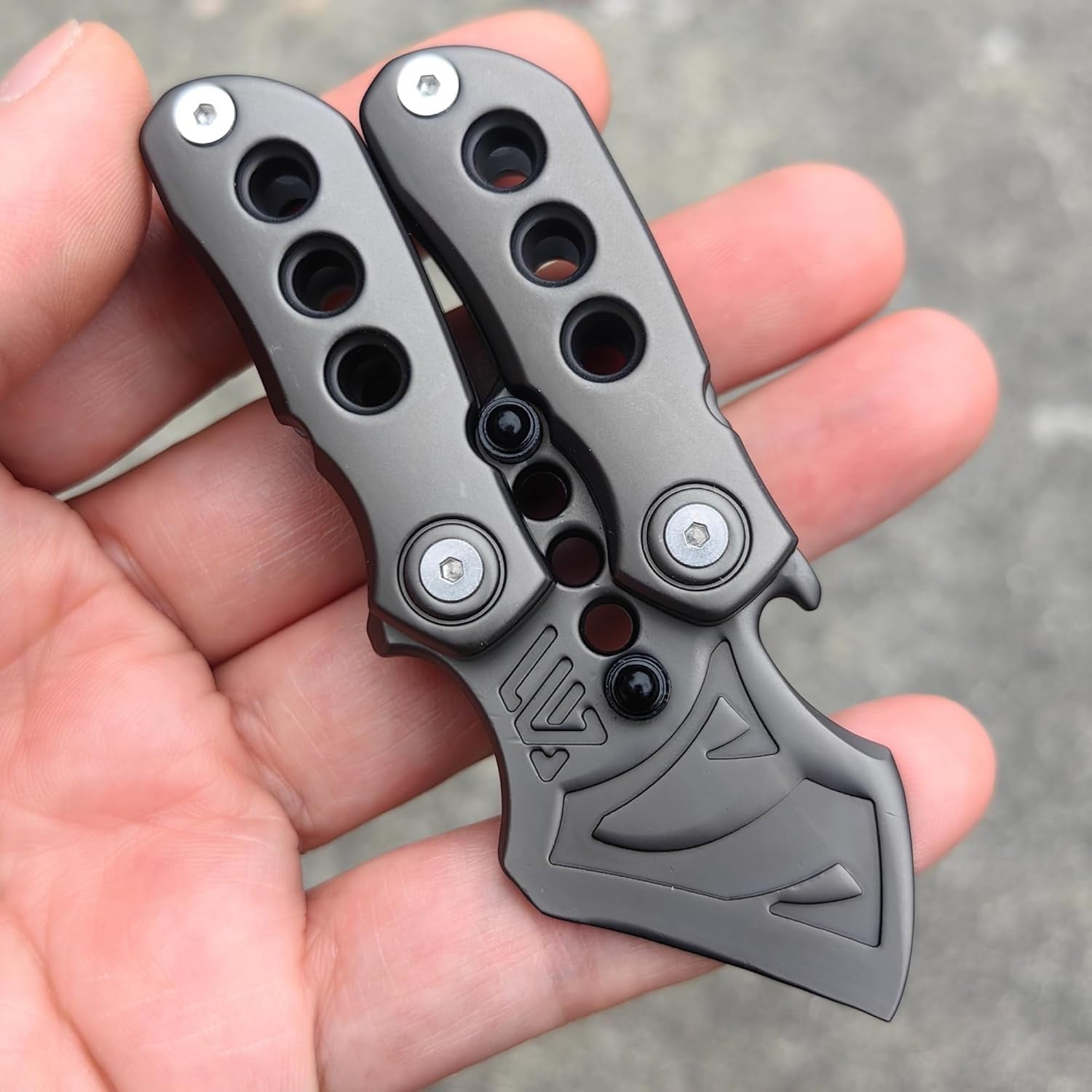 Metal Magnetic Fidget Slider EDC Crowbar Spinner Stress Relief Toy