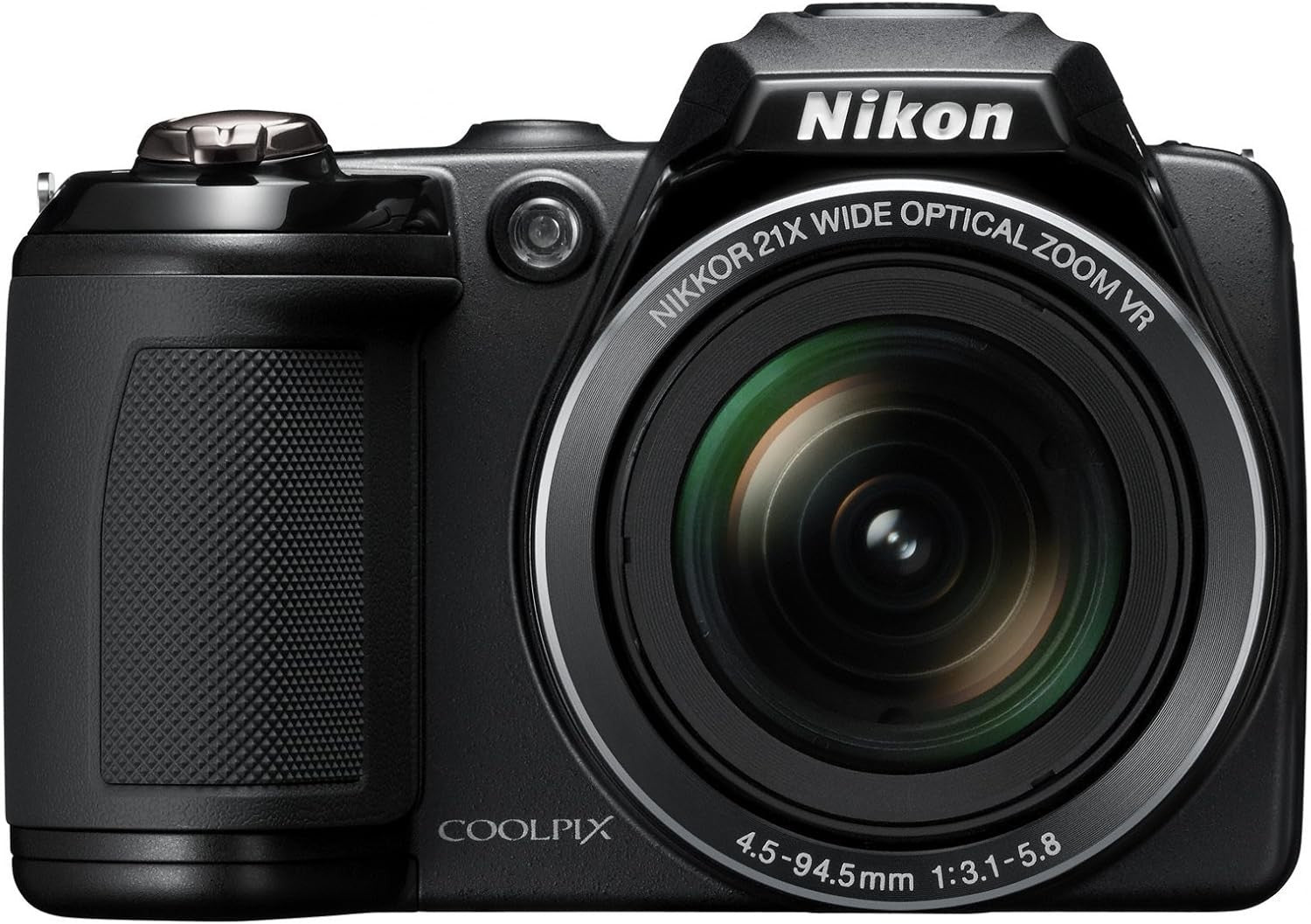 Digital Camera 14.1MP 21X Optical Zoom HD Video 3in LCD Black