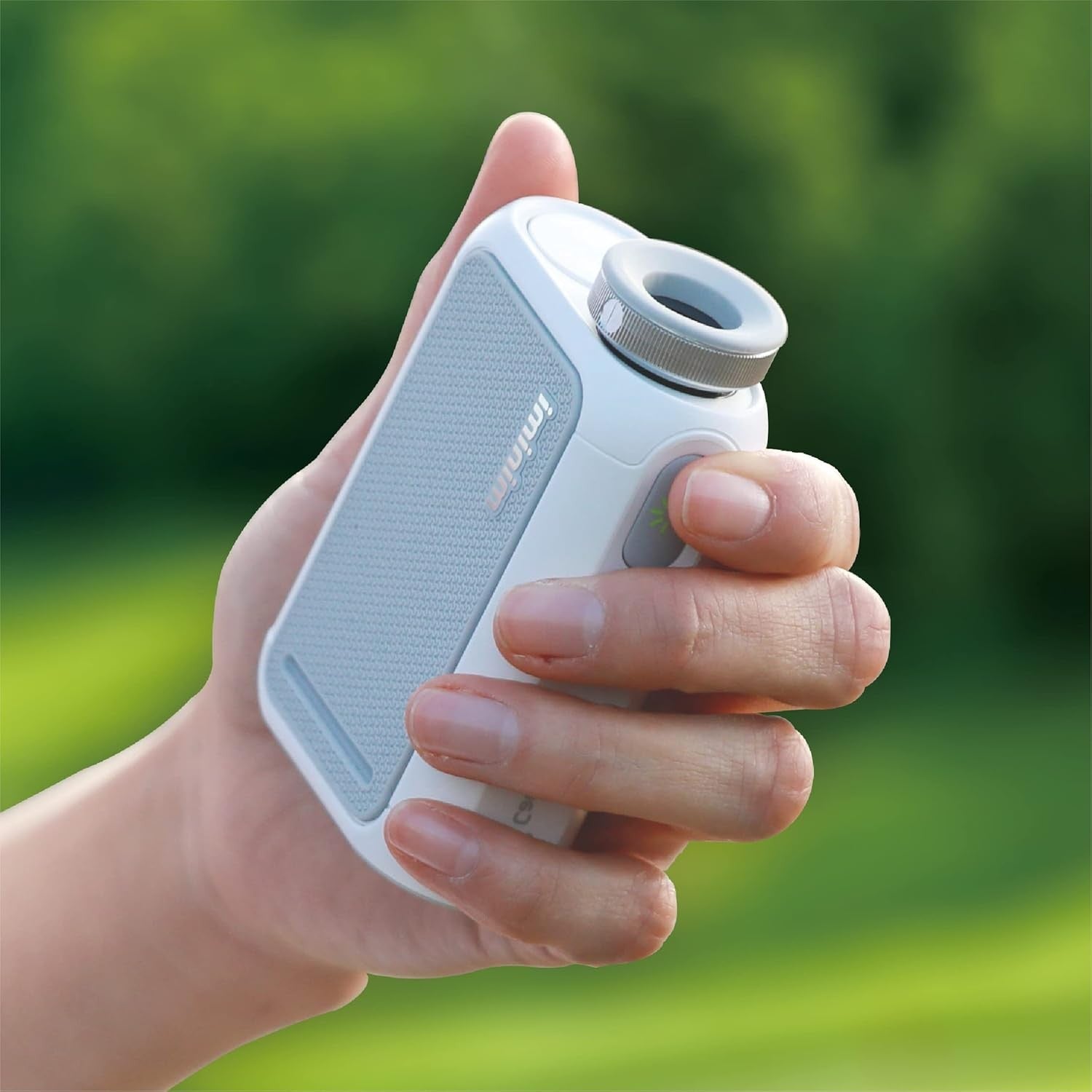 Mini Golf Laser Rangefinder 1200 Yards Slope Mode 6X Zoom Rechargeable