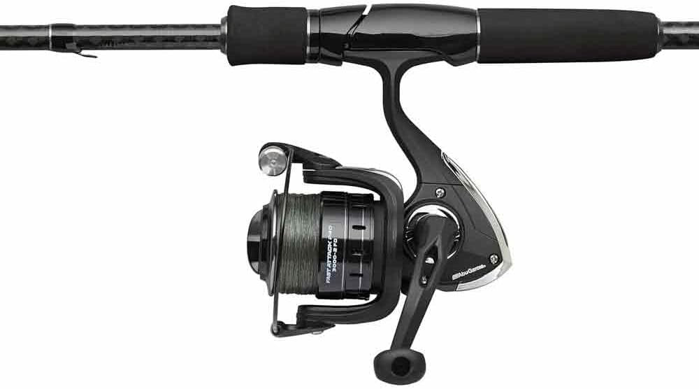 Fast Attack Fishing Rod & Reel Combo 2.7m Spinning Pike Perch Zander