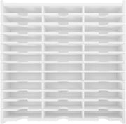 Portable CD DVD Storage Case Disc Organizer Box Dustproof White Holder