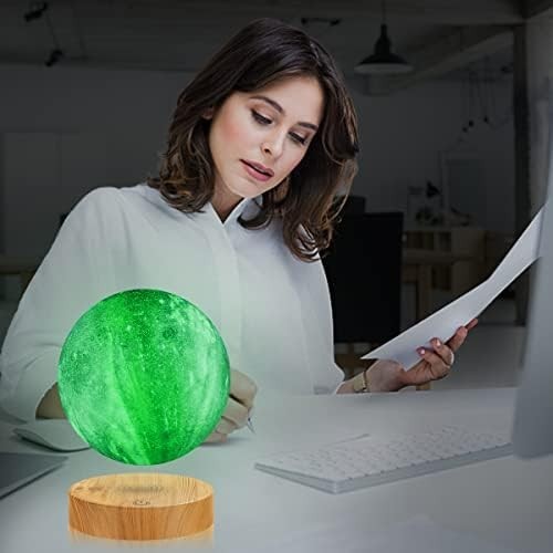 Magnetic Levitating Moon Lamp 16 Colors Floating LED Light