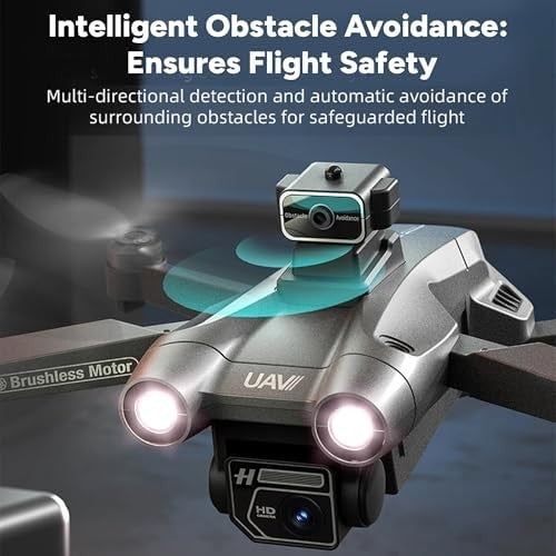 4K HD Drone with LCD Screen GPS Auto Return Obstacle Avoidance Brushless