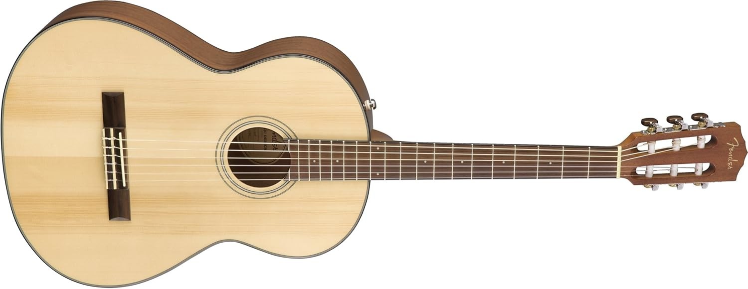 Classical Nylon String Acoustic Guitar Natural Spruce Top