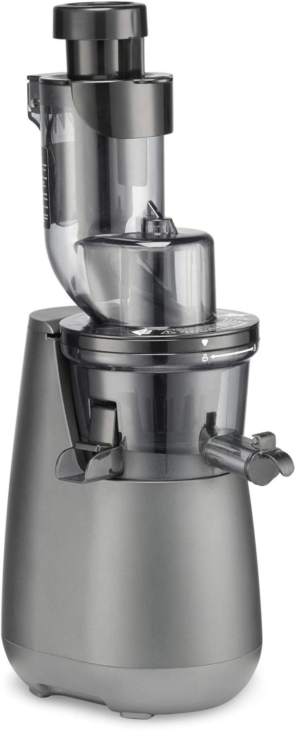 Slow Juicer Masticating Juice Extractor Easy Clean High Yield Metal Body