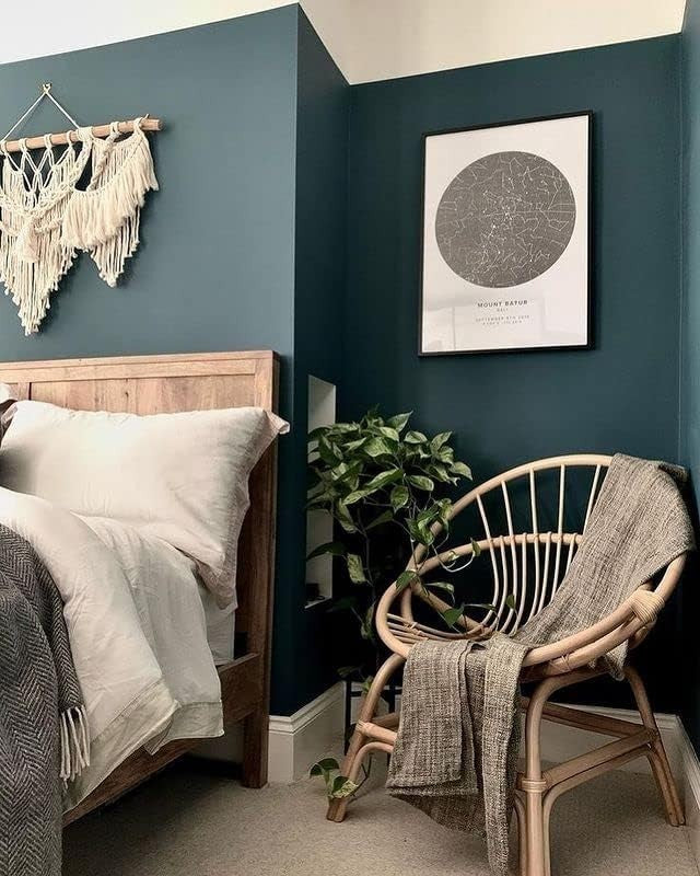 Rattan Wicker Moon Chair Indoor Cane Lounge Armchair Bedroom Living Room