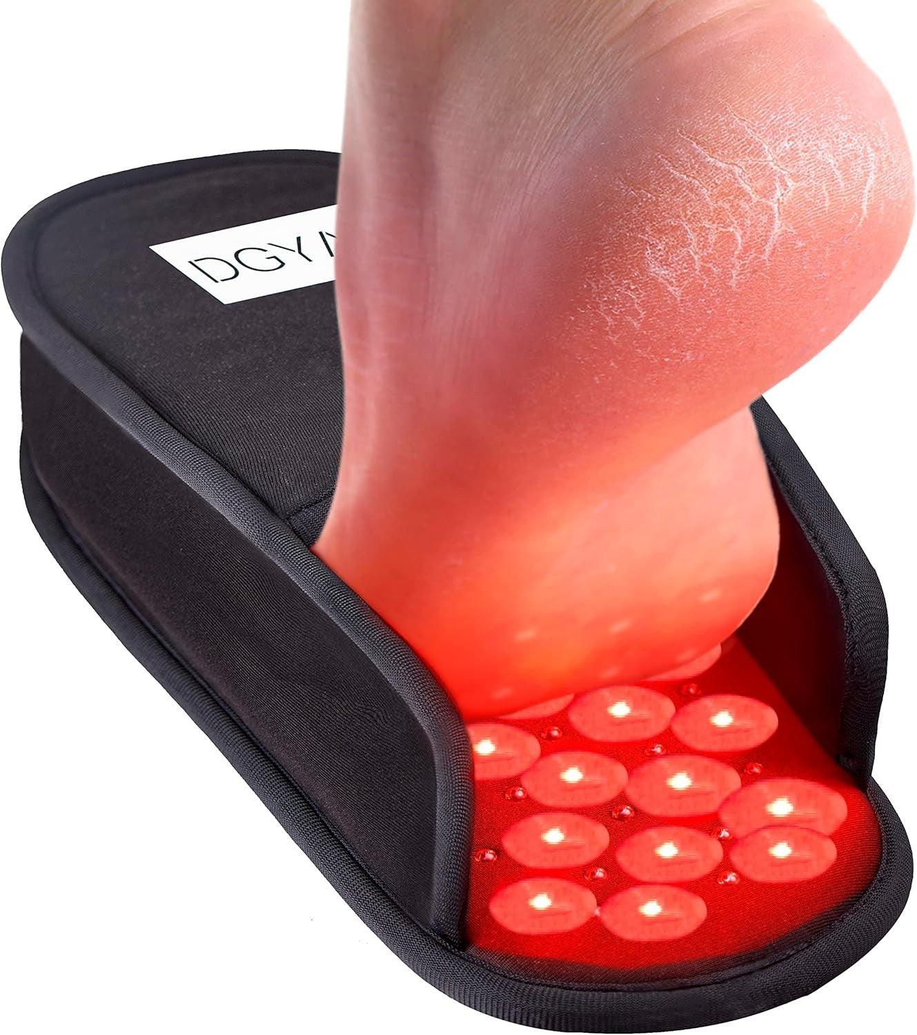 Infrared Foot Therapy Slippers 660/880nm LED Pain Relief & Stress Relief