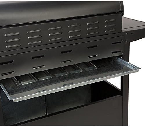7 Burner Gas BBQ Grill with Side Burner & Warming Rack – Large Outdoor Barbecue