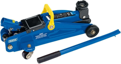 2 Ton Light Duty Trolley Jack Compact Car Jack Portable Steel Lift 130–330mm