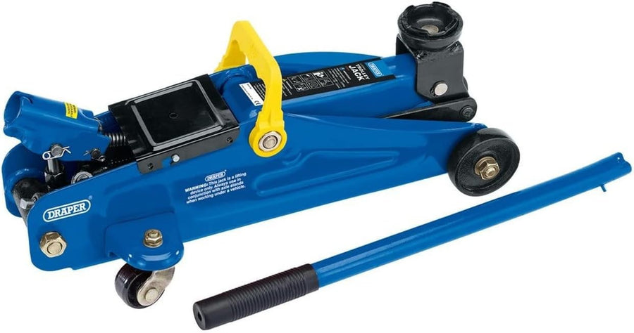 2 Ton Light Duty Trolley Jack Compact Car Jack Portable Steel Lift 130–330mm